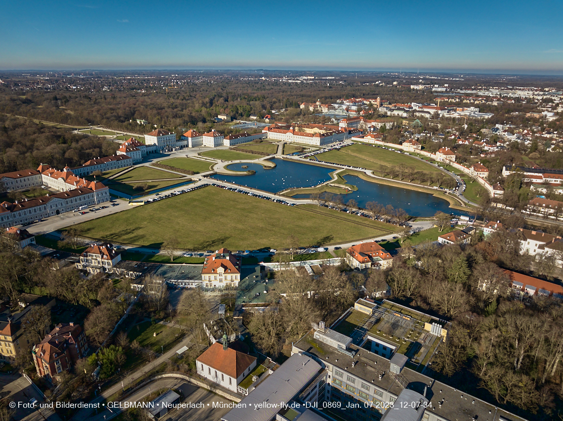 07.01.2023 - Umgebung vom Schloß Nymphenburg